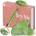 BAIMEI Jade Facial Roller and Gua Sha Set